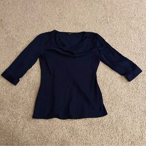 🌟 NWT Navy Blue Brooks Brothers Blouse 🌟